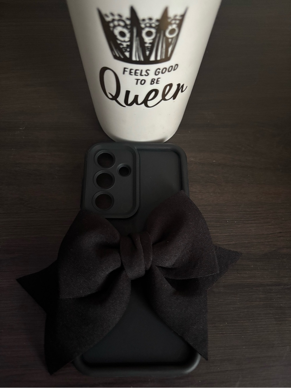 Black Bow Phone Case